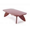 Стол журнальный HALMAR SORAYA бордовый